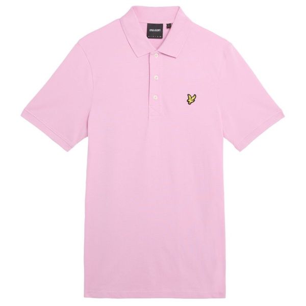 Lyle & Scott Plain Polo Roze
