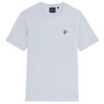 Lyle & Scott Plain T-shirt Licht Blauw