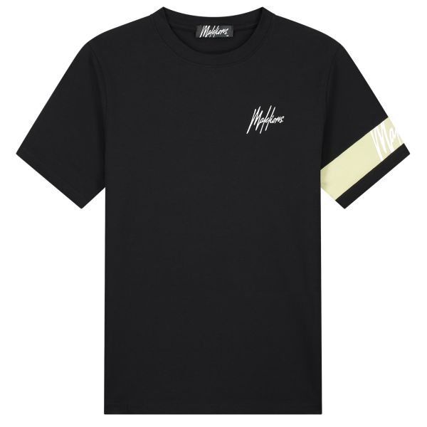 Malelions Captain T-shirt Zwart