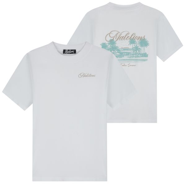 Malelions Endless Summer T-shirt Wit