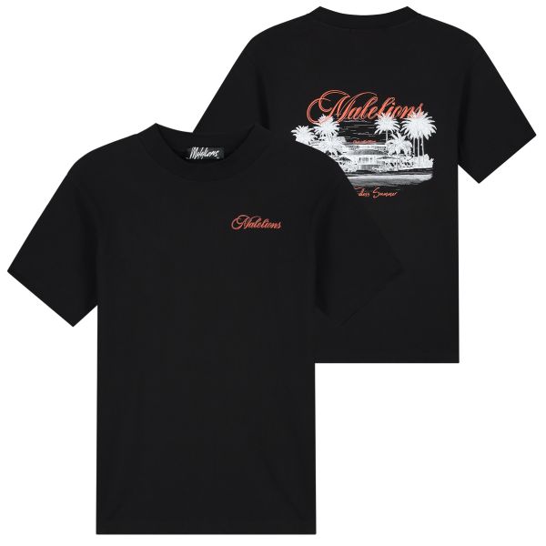Malelions Endless Summer T-shirt Zwart