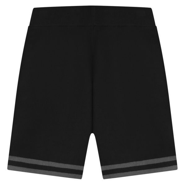 Malelions Knitted Korte Broek Zwart