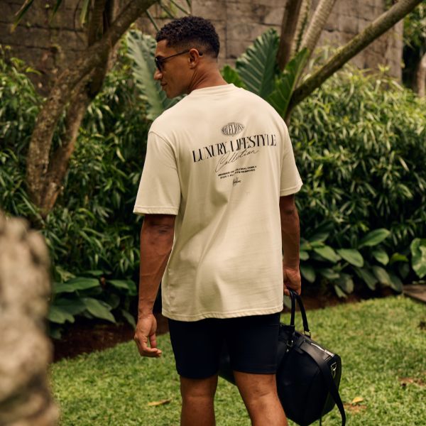 Malelions Members T-shirt Beige