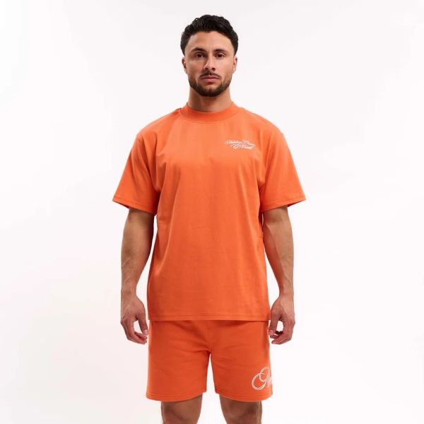 Malelions Ocean Club T-shirt Oranje