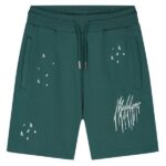 Malelions Painter Korte Broek Donker Groen