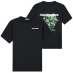 Malelions Parrot T-shirt Zwart