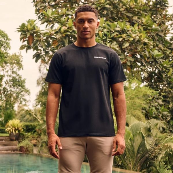 Malelions Parrot T-shirt Zwart