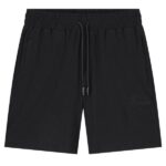Malelions Seersucker Korte Broek Zwart