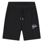 Malelions Split Korte Broek Zwart/Blauw