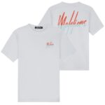 Malelions Split Slim T-shirt Wit