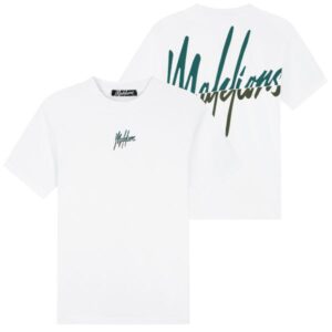 Malelions Split T-shirt Wit