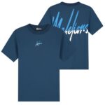 Malelions Split T-shirt Navy