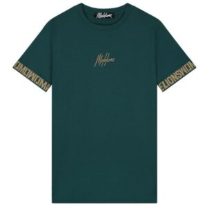 Malelions Venetian T-shirt Donker Groen