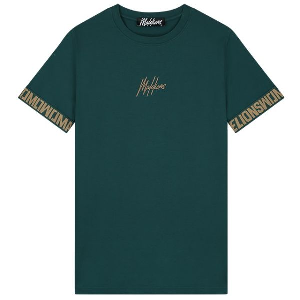 Malelions Venetian T-shirt Donker Groen
