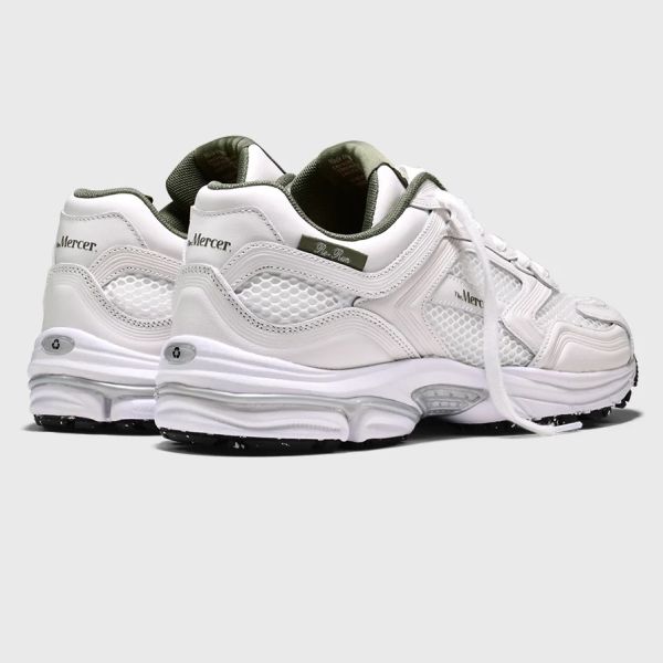 Mercer Amsterdam The Re-Run Next Gen CR Sneaker Wit/Groen
