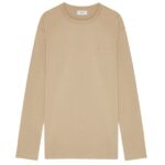 NN.07 Nat Logo Longsleeve T-shirt Beige