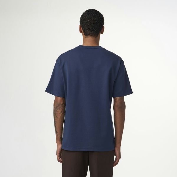 NN.07 Nat Logo T-shirt Navy