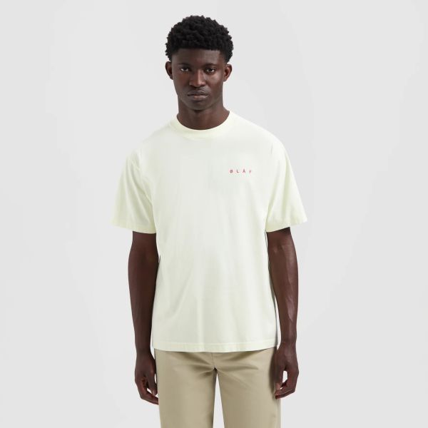 Olaf Sunscreen Face T-shirt Licht Geel