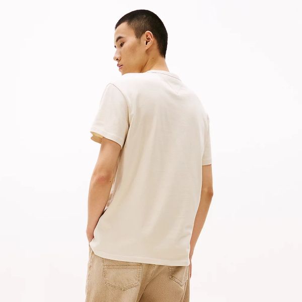 Tommy Jeans Badge T-shirt Off White