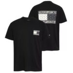Tommy Jeans Paisley Flag T-shirt Zwart