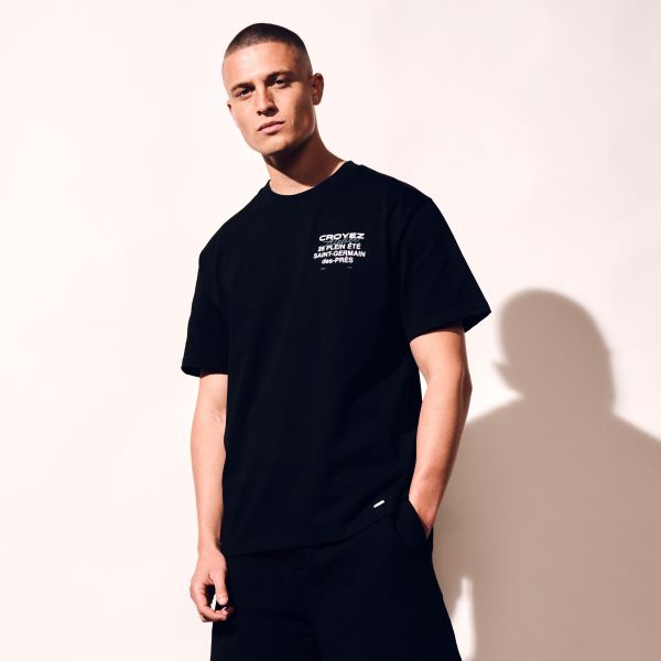 Croyez Plein Été T-shirt Zwart