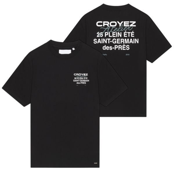 Croyez Plein Été T-shirt Zwart