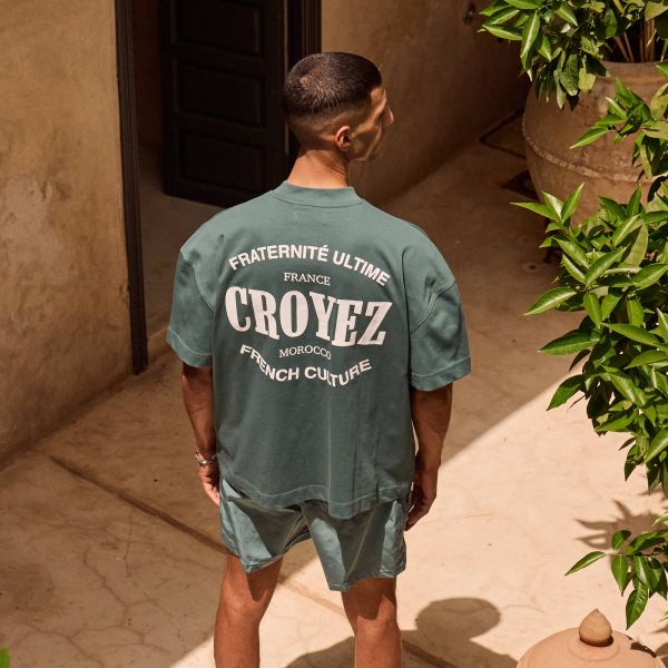 Croyez Stamp T-shirt Groen