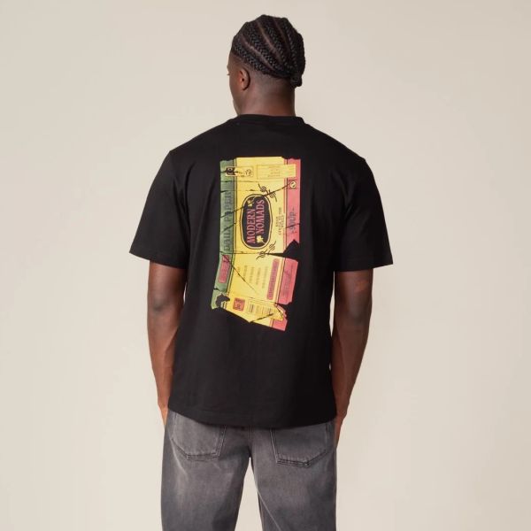 Daily Paper Wrapper T-shirt Zwart
