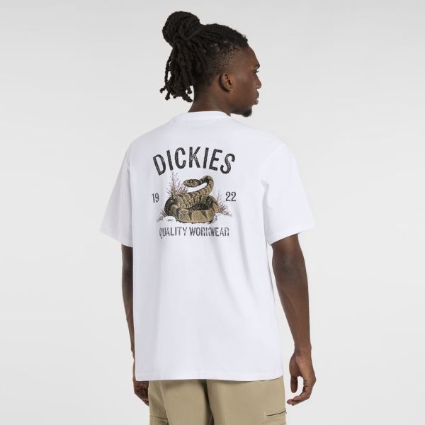 Dickies Snake T-shirt Wit