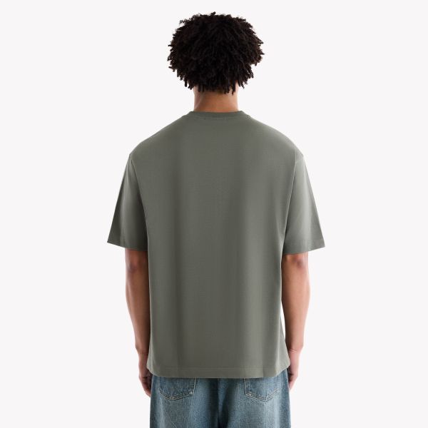 Saint Blanc Initial Logo T-shirt Donker Groen
