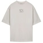 Saint Blanc Initial Logo T-shirt Wit