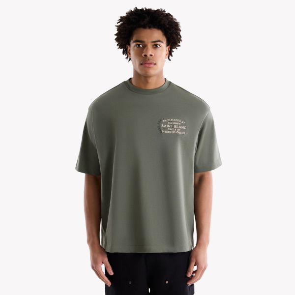 Saint Blanc Inner Circle T-shirt Donker Groen