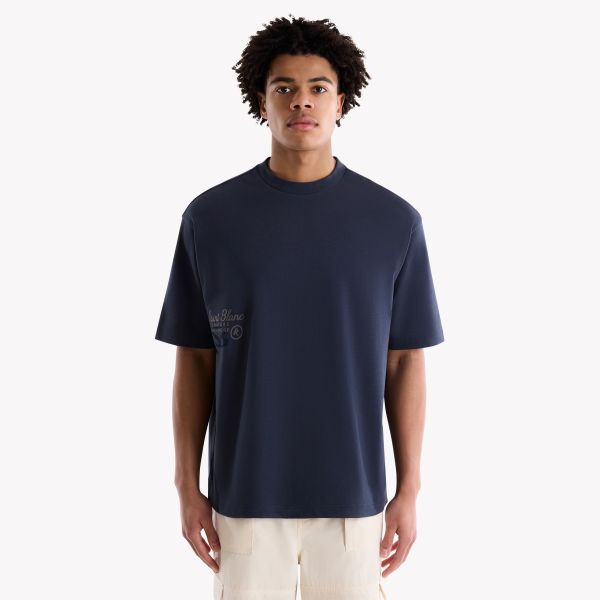Saint Blanc Signature T-shirt Donker Blauw